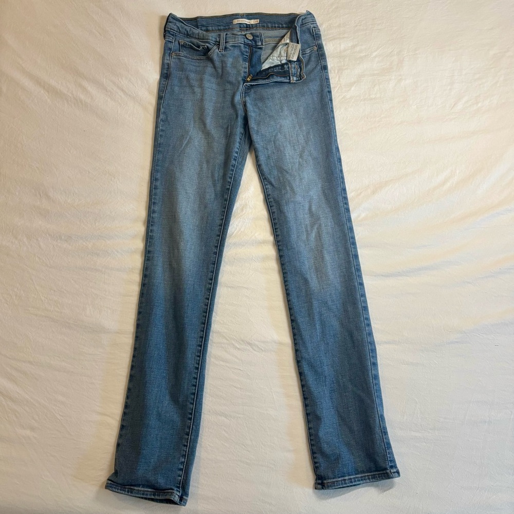 Levi's Classic Straight Leg Shaping Slim Denim Jeans Sz29